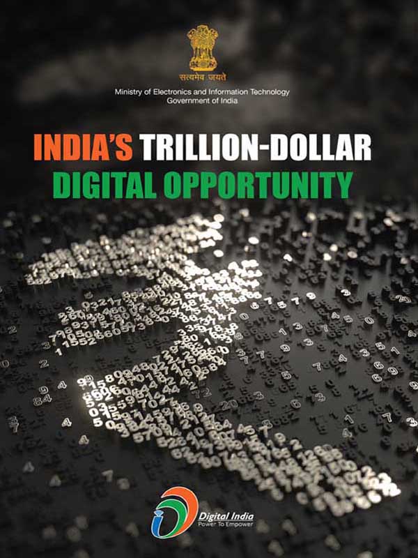 Digital India Cover Page Design by Magnum Custom Publishing